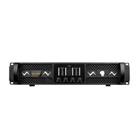 Amplificador de Potencia Profesional Clase D de 4 Canales y 2U de la Serie RS, Digital, Montable en Rack, para Sistemas de PA, DJ y KTV