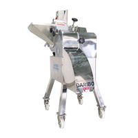 Mesin Pemotong Kubus Buah 3mm DRB-108S, Pemotong Wortel, Pemotong Kubus Sayuran Akar