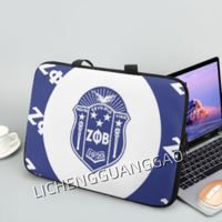 Housse d'ordinateur portable personnalisée avec impression longue durée, motif sororité, sacoche portable antichoc pour ordinateur portable, idéale comme cadeau