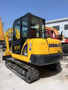 Komatsu เครื่องขุดไฮดรอลิกแบบใช้แล้ว PC56 6ตันประสิทธิภาพสูง - Product Image 5