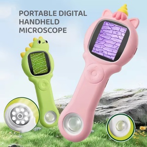 <span class=keywords><strong>Microscopio</strong></span> Digital Portátil EPT 1000X para Niños, <span class=keywords><strong>Microscopio</strong></span> de Bolsillo con Captura de Fotos y Vídeos, Juguete Educativo Montessori STEM - Product Image 2