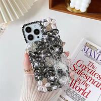 Coque de protection de haute qualité à motif diamant pour iPhone 18, 17, 16, 15, 14, 13, 12 et 11 - Meilleure vente