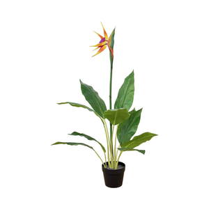 Burung surga tanaman helifonia, batang bunga buatan bunga permanen, digunakan untuk pesta DIY, kantor, dan tampilan dekorasi rumah - Product Image 5