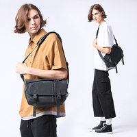 TANGCOOL Sac messager pour homme, sac à bandoulière décontracté, multi-poches, grande capacité, pour les déplacements quotidiens, les voyages, l'extérieur