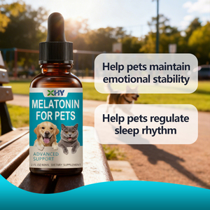 Công thức Thảo Dược Giảm vật nuôi chăm sóc sức khỏe bổ sung Melatonin giọt chất lỏng cho giấc ngủ tốt cải thiện chất lượng giấc ngủ - Product Image 4