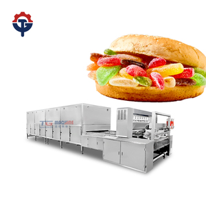 Thương mại nhỏ tự động Jelly kẹo dây chuyền sản xuất Gummy gấu Kẹo mềm Máy làm kẹo máy gửi tiền - Product Image 5