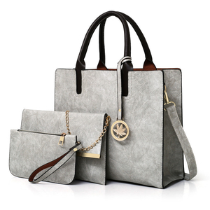 2023 Pemasok Cina Borse 3 Buah Set Tas Tangan Wanita Tas Jinjing Dompet dan Tas Tangan untuk Wanita - Product Image 1