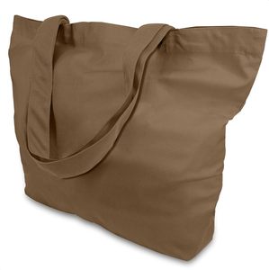 Grands sacs fourre-tout en toile lourde personnalisés avec poignées renforcées, sacs cadeaux pour le shopping en gros dans la boutique de style lettre motif - Product Image 3