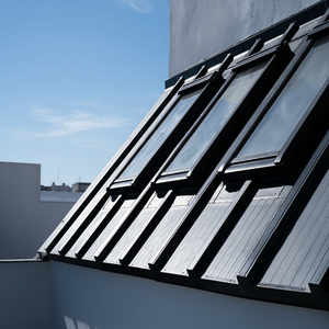 현대식 알루미늄 합금 채광창 자동 슬라이딩 이중 유리 지붕창 (리모컨 포함, 방수 및 환기 기능) - Product Image 6