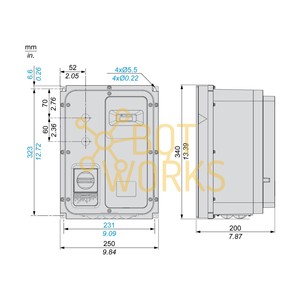Schneider Electric ATV320U04N4W - Neuf - Product Image 1