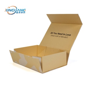 Custom Logo Folding Collapsible Kraft Luxury <b>Gift</b> Packaging Rigid <b>Magnetic</b> Foldable Paper <b>Boxes</b> for Small Business - Product Image 5