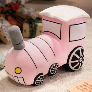 OEM Peluches Súper Suaves de Cerdo, Camión de Bomberos, Trenes, Aviones, Camión de Helados y Vehículos para Diversas <span class=keywords><strong>Profesiones</strong></span>, Regalo para Niños - Product Image 3