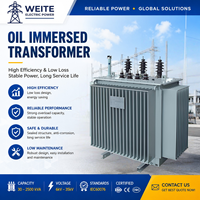 Transformateur de distribution immergé dans l'huile triphasé 11kV 50Hz 630kVA 750kVA 1500kVA ONAN CE 480V 440V, transformateur de puissance électrique