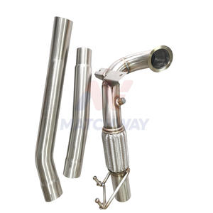 Collecteur d'échappement MATCHWAY pour <span class=keywords><strong>Golf</strong></span> <span class=keywords><strong>GTI</strong></span> VW MK7 R 3 pouces 2.0L EA888 TSI / AU A3 S3 8V - Product Image 3