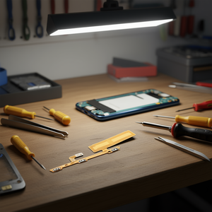 Cable flexible de repuesto para encendido y volumen del Galaxy Note 10 Lite - Product Image 3