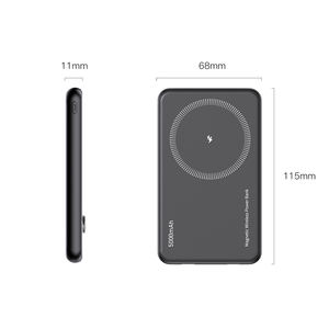 INNISFOX 5000mAh magnétique sans fil inductif mince batterie externe 20W usine de <span class=keywords><strong>Charge</strong></span> rapide en gros Portable <span class=keywords><strong>Charge</strong></span> rapide Mobile - Product Image 5