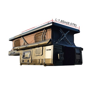 WECARE <span class=keywords><strong>Caravane</strong></span> Pickup en Aluminium pour Aventures en Plein Air, Safari, Camping-Car, Modèle Économique à Vendre avec Conception de Carrosserie Libre - Product Image 4