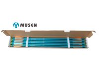 Flèche en aluminium colorée Musen Archery 2219 pour arc à poulies, bleue, pour le tir - Meilleure vente