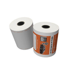 Rollos de papel térmico de grado A Suministro 3 1/8X230 80x60mm Impresión Negro Cajero Recibo <span class=keywords><strong>Clov</strong></span> App 50 Blanco para máquinas ATM Pos - Product Image 3