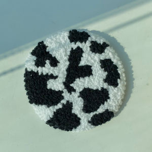 Manufacturer Customized Fruit Shaped Cute Strawberry Mug Rug Handmade <b>Car</b> Home Decor <b>Coasters</b> for Drinking - Product Image 4