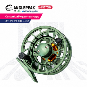 Carrete de Pesca con Mosca OEM ODM, Arrastre Máximo de 8 kg, 2+1BB, Aleación de Aluminio, Mecanizado CNC de Precisión, para Agua Dulce - Product Image 1