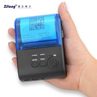 ZJ-5805DD/POS-5805DD portabel 58mm Mini Printer penerimaan termal dengan stok tersedia