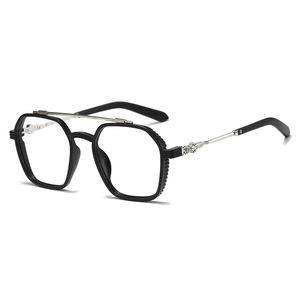 <span class=keywords><strong>Gafas</strong></span> de estilo <span class=keywords><strong>aviador</strong></span> con marco óptico para ordenador, anteojos a la moda, con bloqueo de luz azul - Product Image 5