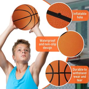 Balón de Baloncesto CZFIT Personalizable con Logotipo, Antideslizante para Interiores y Exteriores, Tacto Agradable, Tamaños 5, 6 y 7, Combinación de Colores - Product Image 4