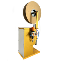 Nouvelle machine d'étiquetage pneumatique automatique sans dommages Booster Zero Damage BOS-163 pour rouleaux de broches d'étiquetage continu
