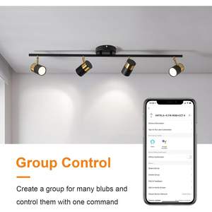 Lampadina LED Intelligente Antela MR16 4.5W 350Lm Multicolore, Controllo App Wi-Fi, Montaggio a Soffitto, Corpo in Plastica, 25000 Ore, Garanzia di 2 Anni - Product Image 2