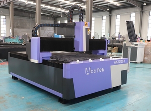 Máquina de Corte Láser de Fibra 3015 1020 1212, Cortadora Láser CNC de Chapa Metálica de 1.5KW 3KW con Fuente Láser Raycus <span class=keywords><strong>MAX</strong></span>, Cortadora de Aluminio y Cobre - Product Image 2