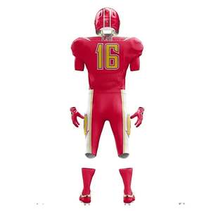 Équipe professionnelle porter l'uniforme de football américain uniforme confortable hommes vêtements de sport uniforme de football américain à séchage rapide - Product Image 5