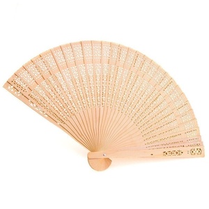 Ventagli Pieghevoli in Legno Profumati al Sandalo Cinese, Ventagli a Mano da 20 cm per Decorazione Domestica - Product Image 3