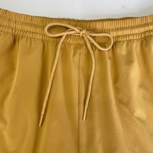 महिलाओं के प्रीमियम त्वरित-शुष्क तैरने के लिए कस्टम ओम ठोस समुद्र तट शॉर्ट्स लोचदार कमर दराज - Product Image 6