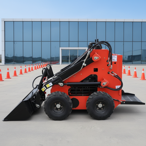 Mini-chargeuse compacte <span class=keywords><strong>tout</strong></span>-<span class=keywords><strong>terrain</strong></span> à commande hydraulique pour ferme et verger, certifiée CE EPA - Product Image 1