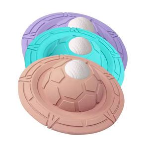 Disque volant interactif en caoutchouc pour l'entraînement, jouet pour chien durable d'extérieur, boule rebondissante magique de décompression, jouet UFO - Product Image 1