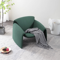 Fauteuil de style italien en cuir créatif pour la maison, l'hôtel, l'appartement – Mobilier d'appoint de loisirs – Prise en charge de la personnalisation OEM