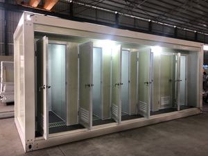 Inodoro móvil de acero plegable al mejor precio para acampar al aire libre, pesca, sitio de construcción, inodoro Modular portátil para exteriores - Product Image 4