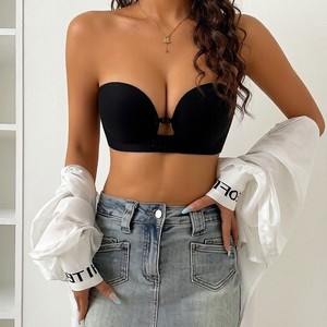 <span class=keywords><strong>Reggiseno</strong></span> Leopardato <span class=keywords><strong>Senza</strong></span> <span class=keywords><strong>Spalline</strong></span> con Chiusura Frontale, Push-up, <span class=keywords><strong>Spalline</strong></span> Rimovibili, <span class=keywords><strong>Senza</strong></span> <span class=keywords><strong>Ferretto</strong></span>, <span class=keywords><strong>Senza</strong></span> Anelli in Acciaio - Product Image 3