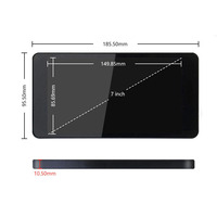 7 pouces FHD IPS sur cellule tactile moniteur Portable Mode paysage écran LCD TFT Console de jeu RPI