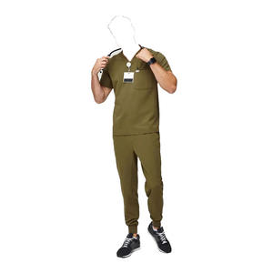 Uniforme Quirúrgico para Hospitales, Uniformes Médicos para Doctores y Enfermeras, Conjuntos de Uniformes de Enfermería, Ropa Médica y Hospitalaria, Trajes Quirúrgicos Hechos de Spandex/Poliéster - Product Image 2