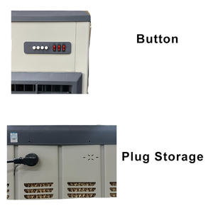 Ventilateur de climatisation portable en métal, sur pied, refroidisseur d'air à grande capacité, évaporatif, CE, CB, RoSH, pour <span class=keywords><strong>garage</strong></span>, cour, usage commercial - Product Image 2