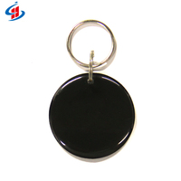 Porte-clés époxy personnalisé Porte-clés époxy RFID Anneau à jeton NFC Carte à puce intelligente de proximité