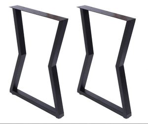 Modern Black Iron Dining <b>Table</b> <b>Legs</b> for Kitchen & Hotel Use Durable Hairpin Design - Product Image 2