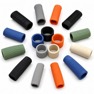 Housses de poignée en silicone personnalisées, manchons antidérapants, isolation thermique, OEM ODM - Product Image 1