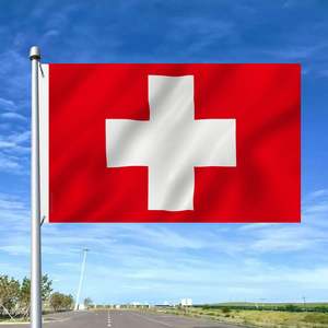 Drapeau mural personnalisé en polyester imperméable 3x5 pieds, promotionnel, vierge, impression numérique, simple face, drapeaux promotionnels - Product Image 3