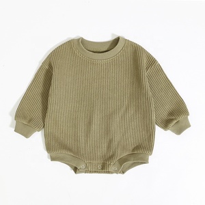 Pelele <span class=keywords><strong>de</strong></span> bebé <span class=keywords><strong>de</strong></span> alta calidad para recién nacido, Pelele <span class=keywords><strong>de</strong></span> invierno <span class=keywords><strong>de</strong></span> varios colores, mono <span class=keywords><strong>de</strong></span> punto informal para bebé - Product Image 3