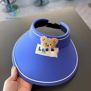 Sombrero de Protección Solar Unisex para Adultos con Diseño de Oso, Ajustable para Viajes Diarios, Deportes y Ciclismo, de LUCKY UV Protection - Product Image 1