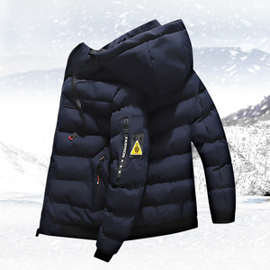 Venta al por mayor Unisex El Norte chaqueta personalizada cara de los hombres transpirable algodón blusa <span class=keywords><strong>abrigo</strong></span> temporada de invierno logotipo frontal cremallera - Product Image 2