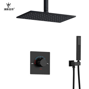 Juego de Accesorios de Baño Completo con Cabezal de Ducha de Lluvia Fría y Caliente Simple para el Hogar - Product Image 4